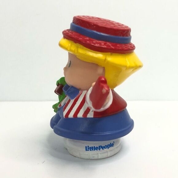 fisher price little people blonde boy eddie frog tickets amusement park circus r - Picture 4 of 5